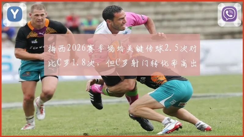 梅西2026赛季场均关键传球2.5次对比C罗1.8次,但C罗射门转化率高出5个百分点